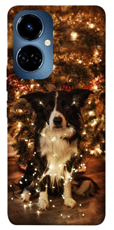 Чехол Christmas dog для TECNO Camon 19 (CI6n)