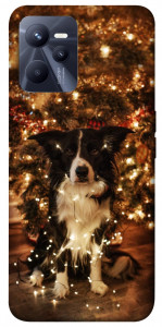 Чохол Christmas dog для Realme C35