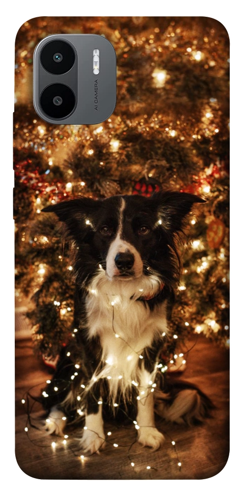 Чехол Christmas dog для Xiaomi Redmi A1