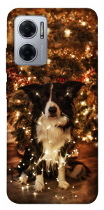 Чохол Christmas dog для Xiaomi Redmi Note 11E