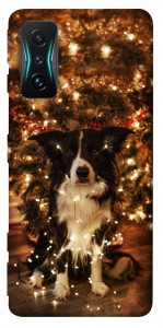 Чохол Christmas dog для Xiaomi Redmi K50 Gaming