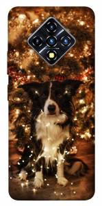 Чехол Christmas dog для Infinix Zero 8