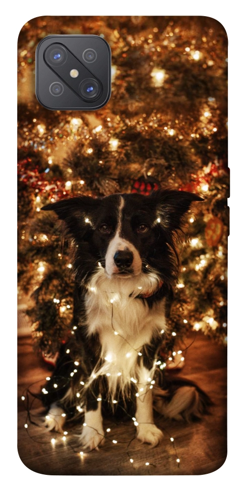 Чохол Christmas dog для Oppo A92s