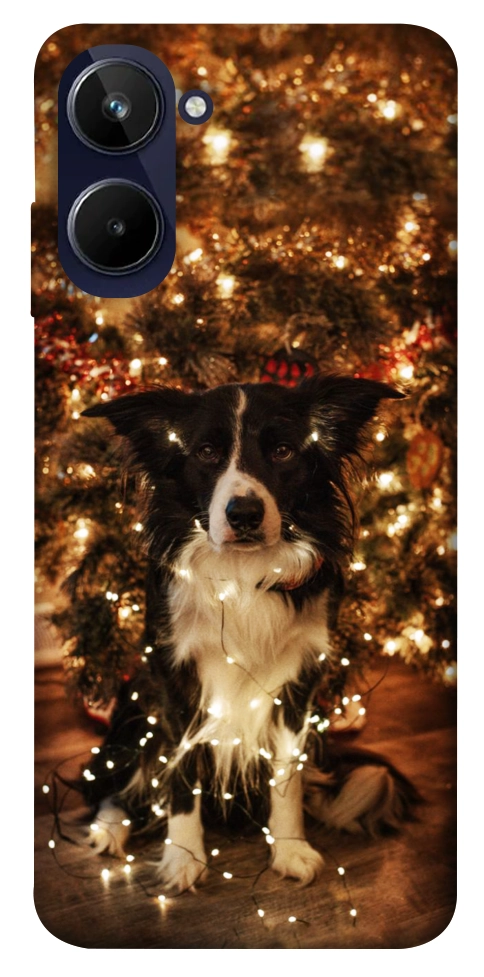 Чохол Christmas dog для Realme 10 4G