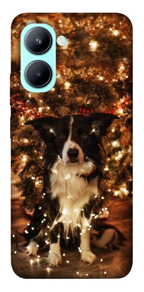 Чехол Christmas dog для Realme C33