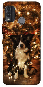 Чохол Christmas dog для Nokia G11 Plus