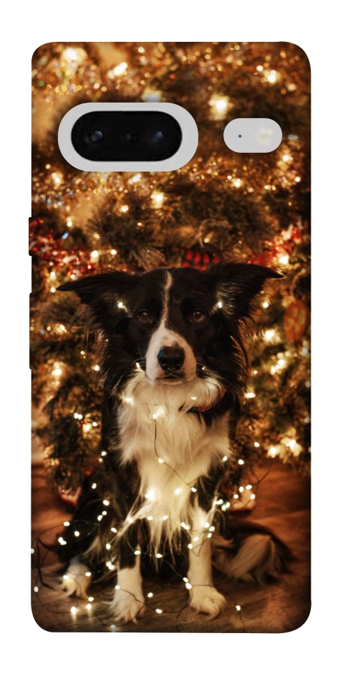 Чохол Christmas dog для Google Pixel 7