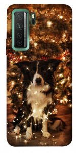 Чехол Christmas dog для Huawei nova 7 SE