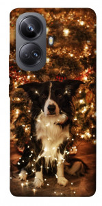 Чехол Christmas dog для Realme 10 Pro+