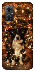 Чохол Christmas dog для Xiaomi Redmi Note 11R