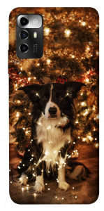 Чехол Christmas dog для ZTE Blade A72