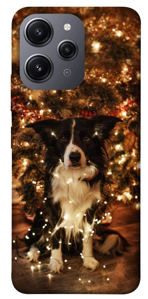 Чехол Christmas dog для Xiaomi Redmi 12