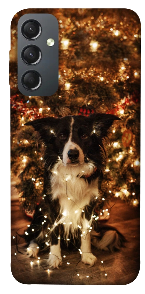 Чехол Christmas dog для Galaxy A24 4G