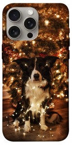 Чехол Christmas dog для iPhone 15 Pro Max