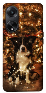 Чохол Christmas dog для Oppo A98