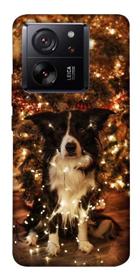 Чохол Christmas dog для Xiaomi 13T