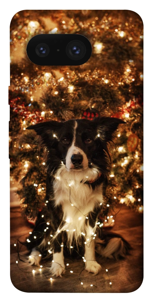 Чехол Christmas dog для Google Pixel 8