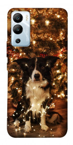 Чехол Christmas dog для Infinix Hot 12i