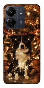 Чохол Christmas dog для Xiaomi Redmi 13C