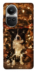 Чохол Christmas dog для Oppo Reno 10