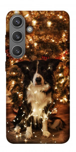 Чехол Christmas dog для Galaxy S24