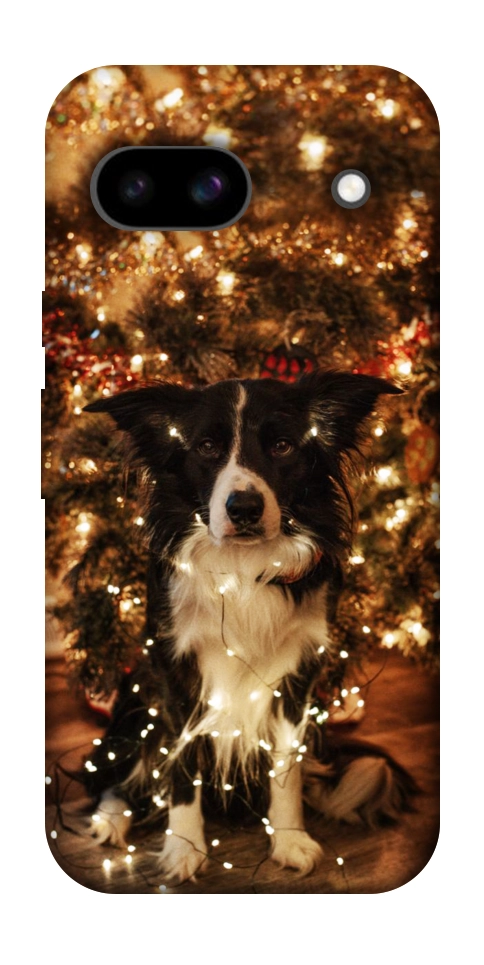 Чехол Christmas dog для Google Pixel 8a