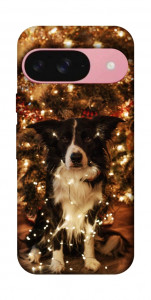 Чехол Christmas dog для Google Pixel 9