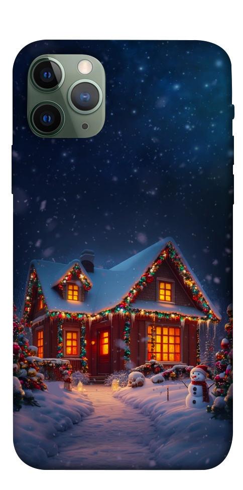 Чехол Santa's house для iPhone 11 Pro