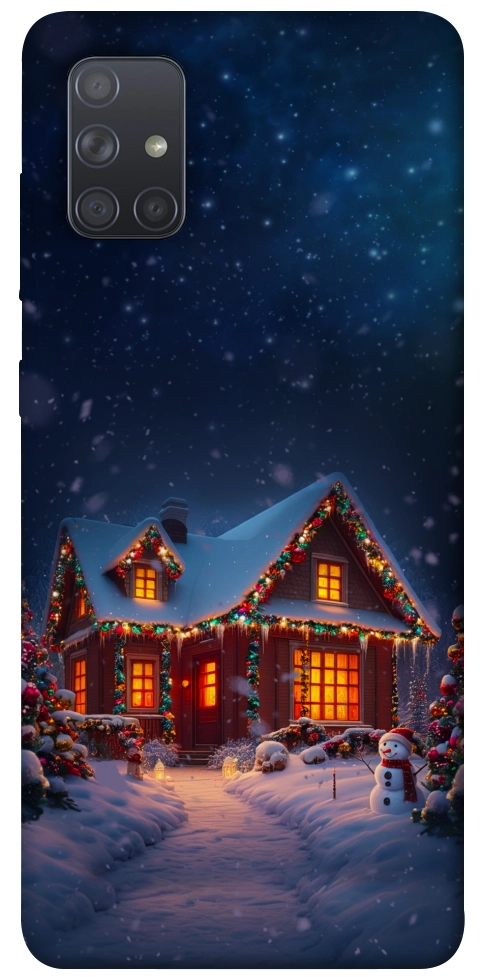 Чохол Santa's house для Galaxy A71 (2020)