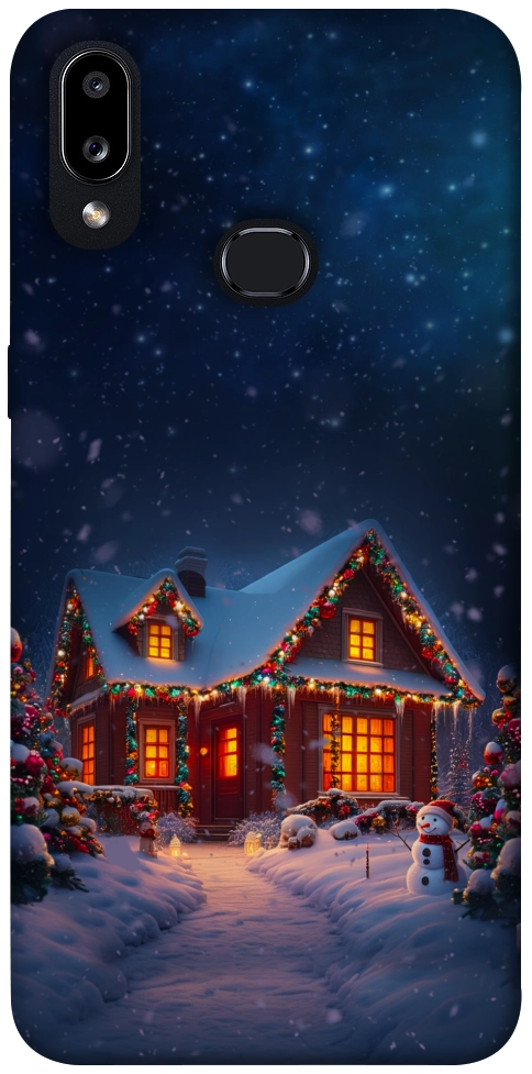 Чехол Santa's house для Galaxy A10s (2019)