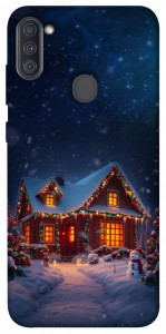 Чехол Santa's house для Galaxy A11 (2020)