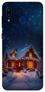 Чехол Santa's house для Galaxy A20 (2019)