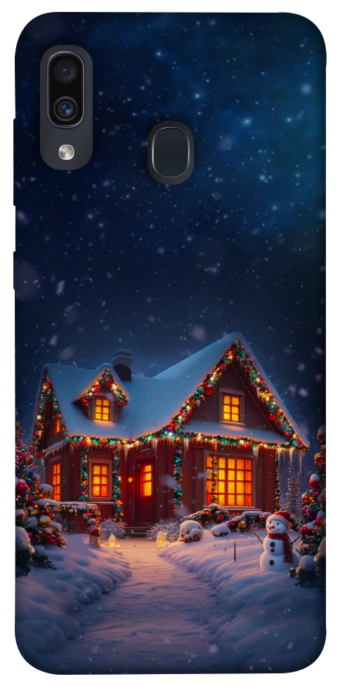 Чехол Santa's house для Galaxy A30 (2019)