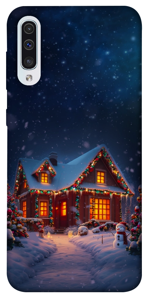 Чохол Santa's house для Galaxy A50 (2019)