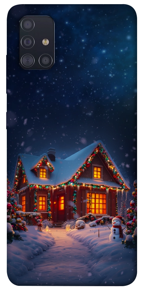 Чехол Santa's house для Galaxy A51 (2020)