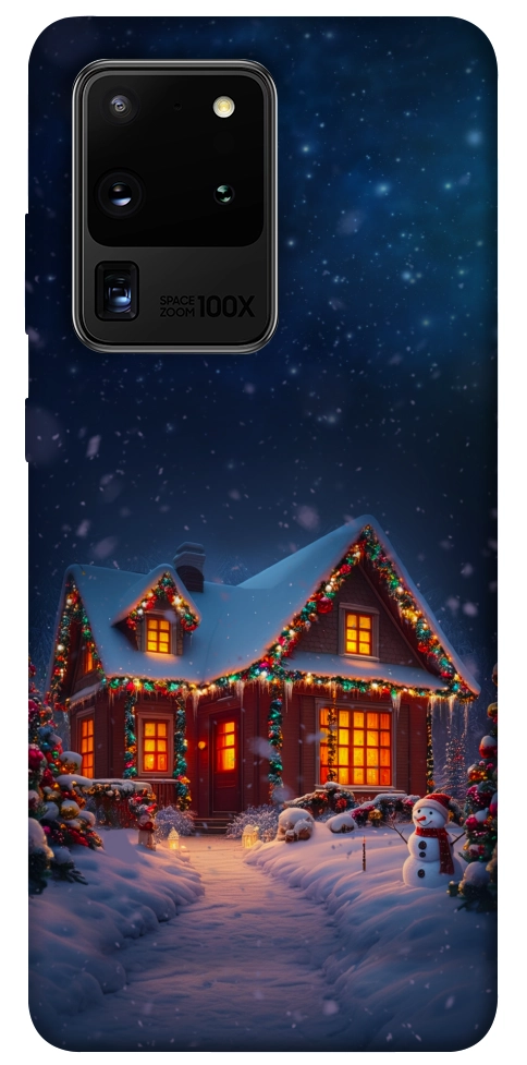 Чехол Santa's house для Galaxy S20 Ultra (2020)