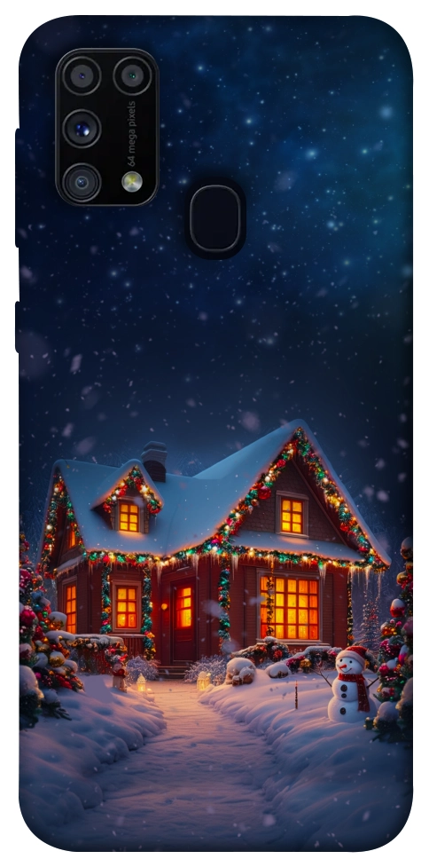 Чехол Santa's house для Galaxy M31 (2020)