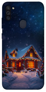 Чехол Santa's house для Galaxy M11 (2020)