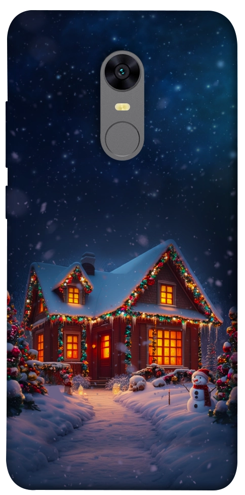 Чохол Santa's house для Xiaomi Redmi Note 5 (Single Camera)