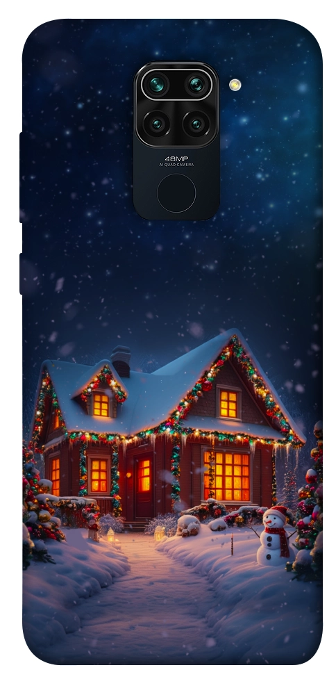 Чохол Santa's house для Xiaomi Redmi 10X