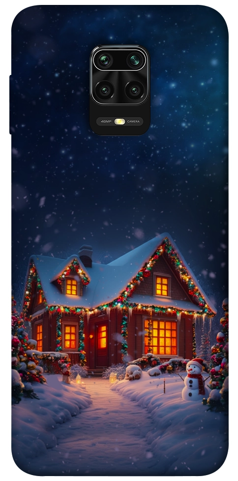 Чехол Santa's house для Xiaomi Redmi Note 9 Pro