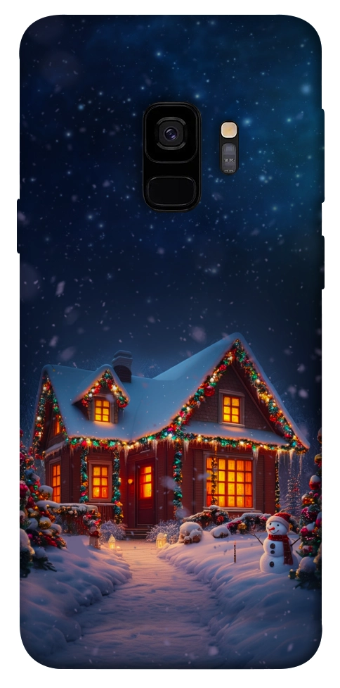 Чехол Santa's house для Galaxy S9