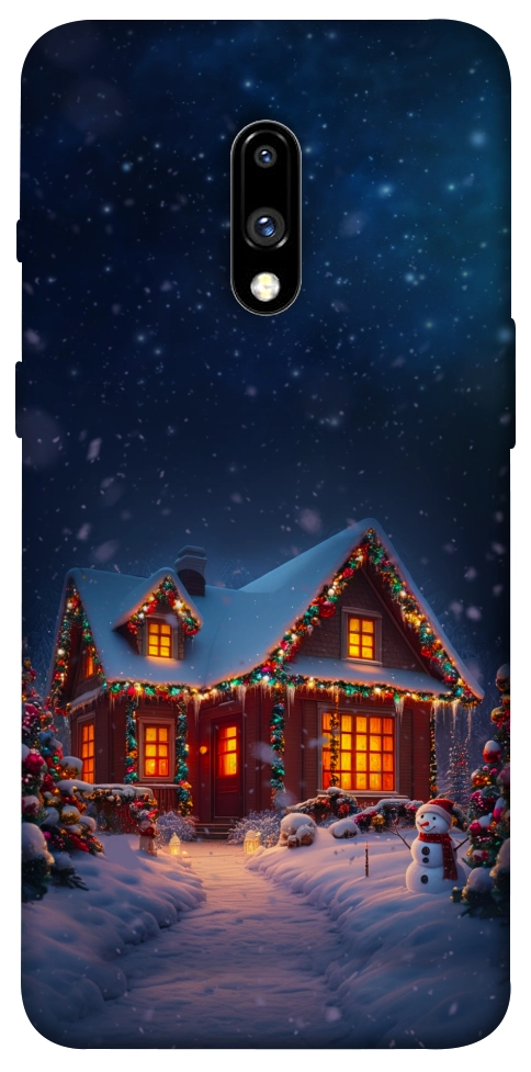 Чохол Santa's house для OnePlus 7