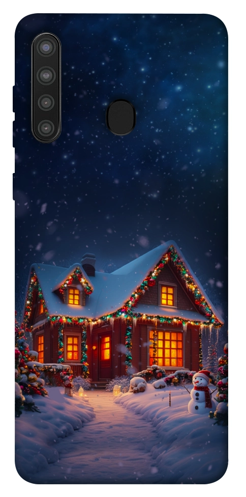 Чехол Santa's house для Galaxy A21