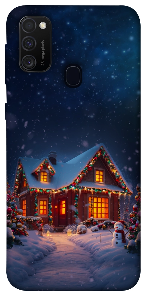 Чохол Santa's house для Galaxy M30s