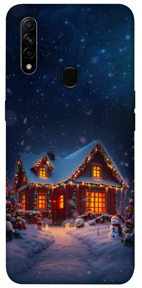 Чехол Santa's house для Oppo A31