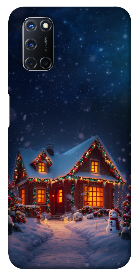 Чехол Santa's house для Oppo A92