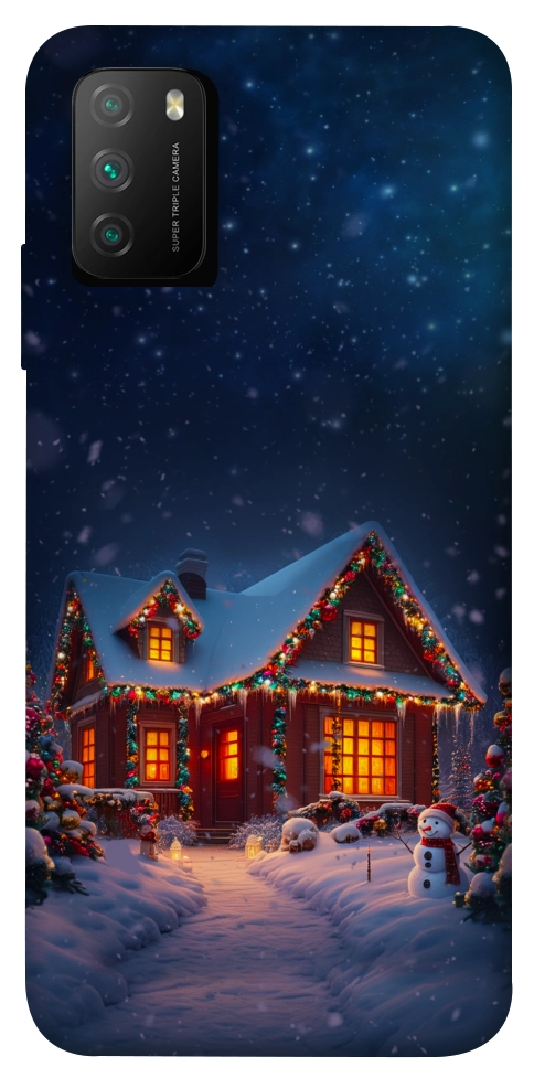 Чохол Santa's house для Xiaomi Poco M3