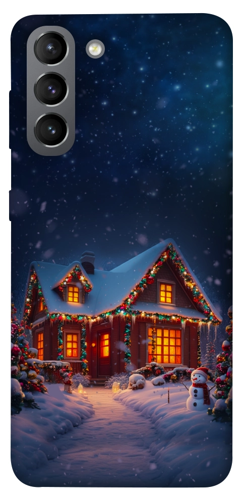 Чехол Santa's house для Galaxy S21