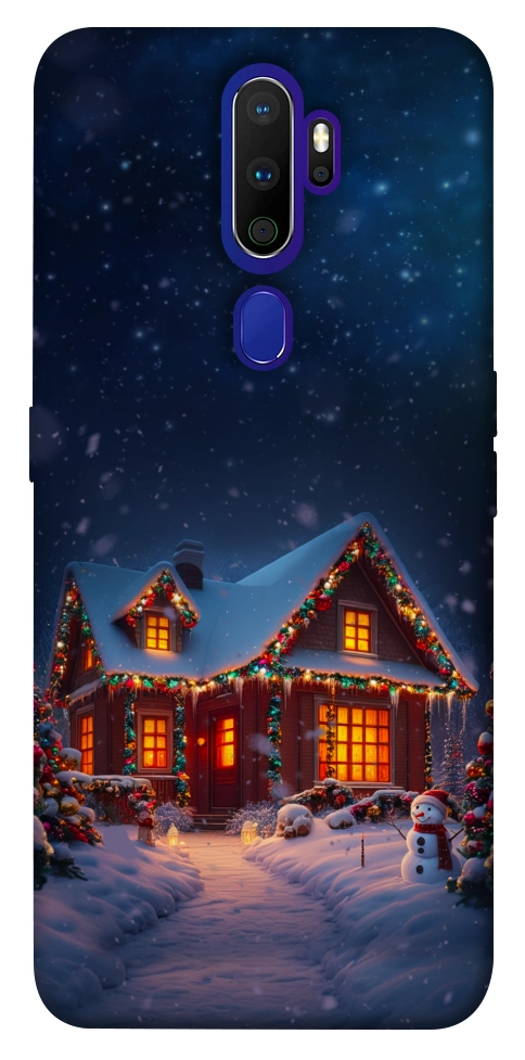 Чохол Santa's house для Oppo A9 (2020)